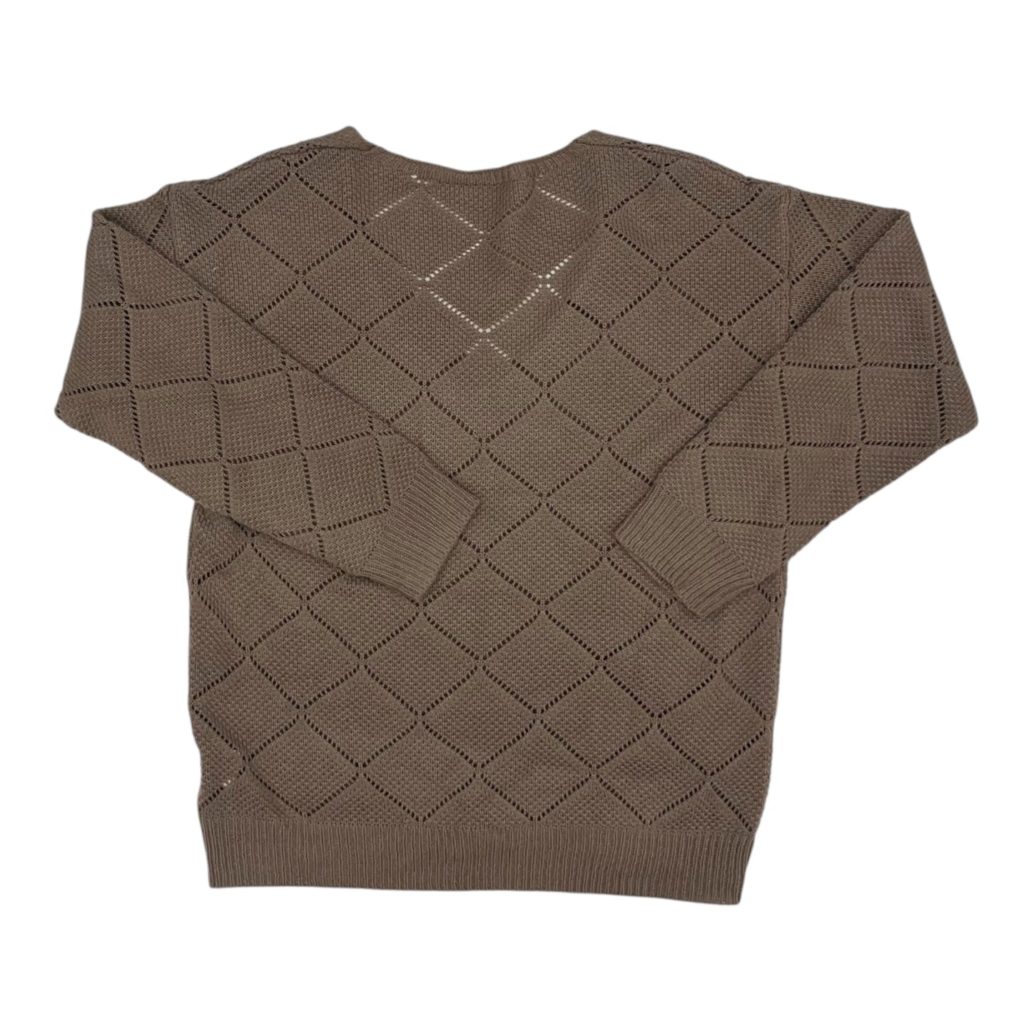 Sweater By Shein In Brown, Size:L