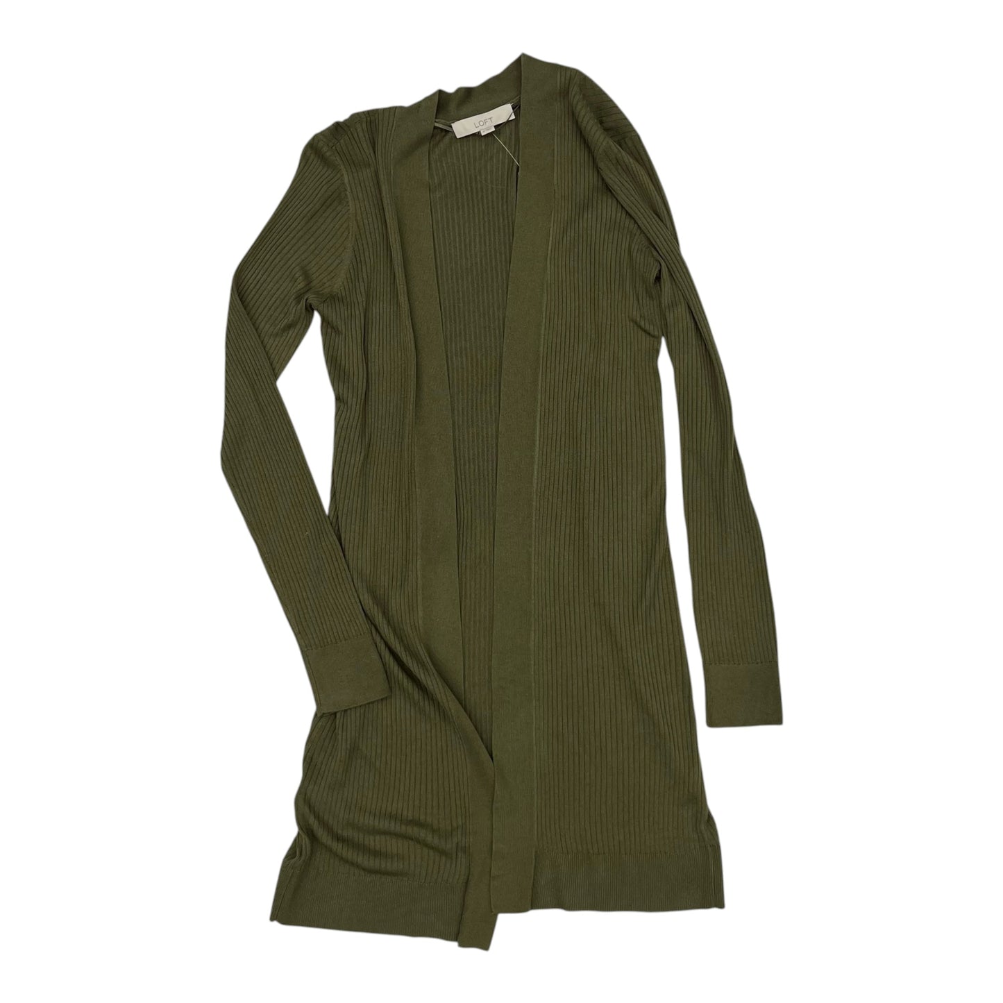 Cardigan By Loft In Green, Size:S
