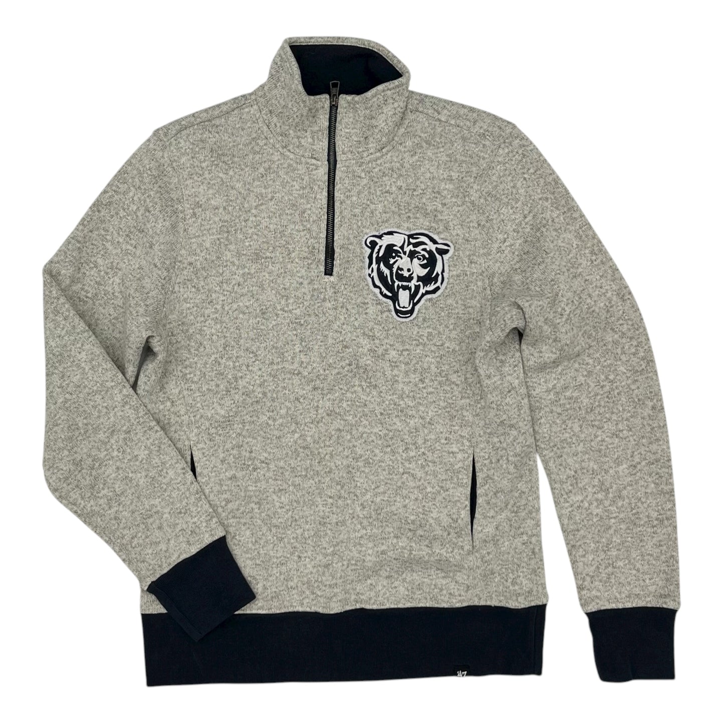 ATHLETIC SWEATSHIRT COLLAR by    CLOTHES MENTOR In TAN, Size: S