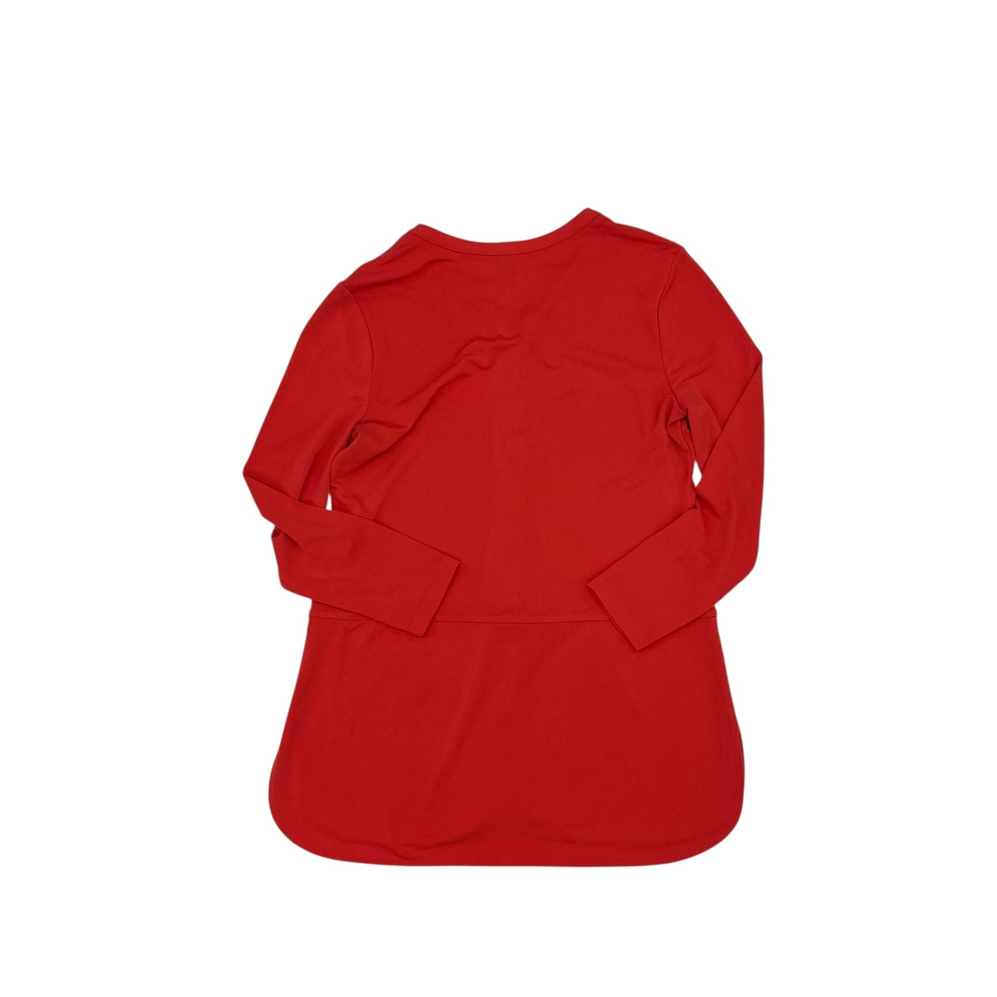 Blouse Ls By Lauren By Ralph Lauren In Red, Size:Mp