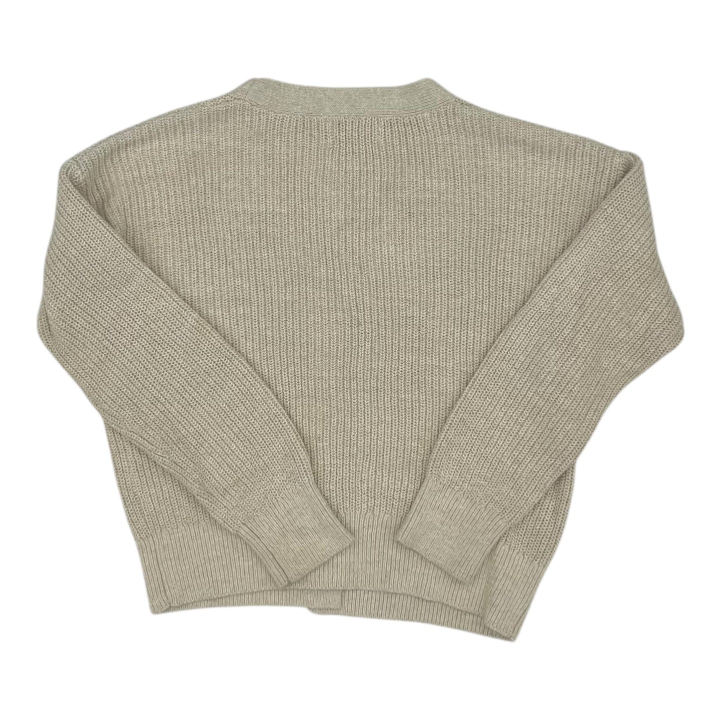 Sweater Cardigan By Old Navy In Tan, Size:S