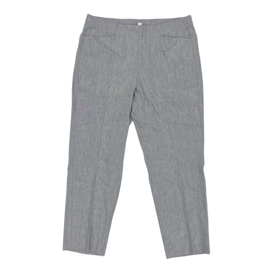 Pants Linen By J. Jill In Grey, Size:M