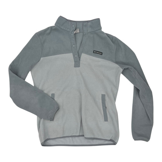 Athletic Sweatshirt Collar By Columbia In Grey, Size:M