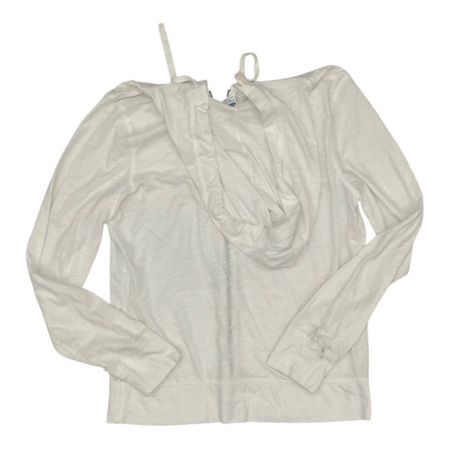 Sweatshirt Hoodie By Old Navy In White, Size:S