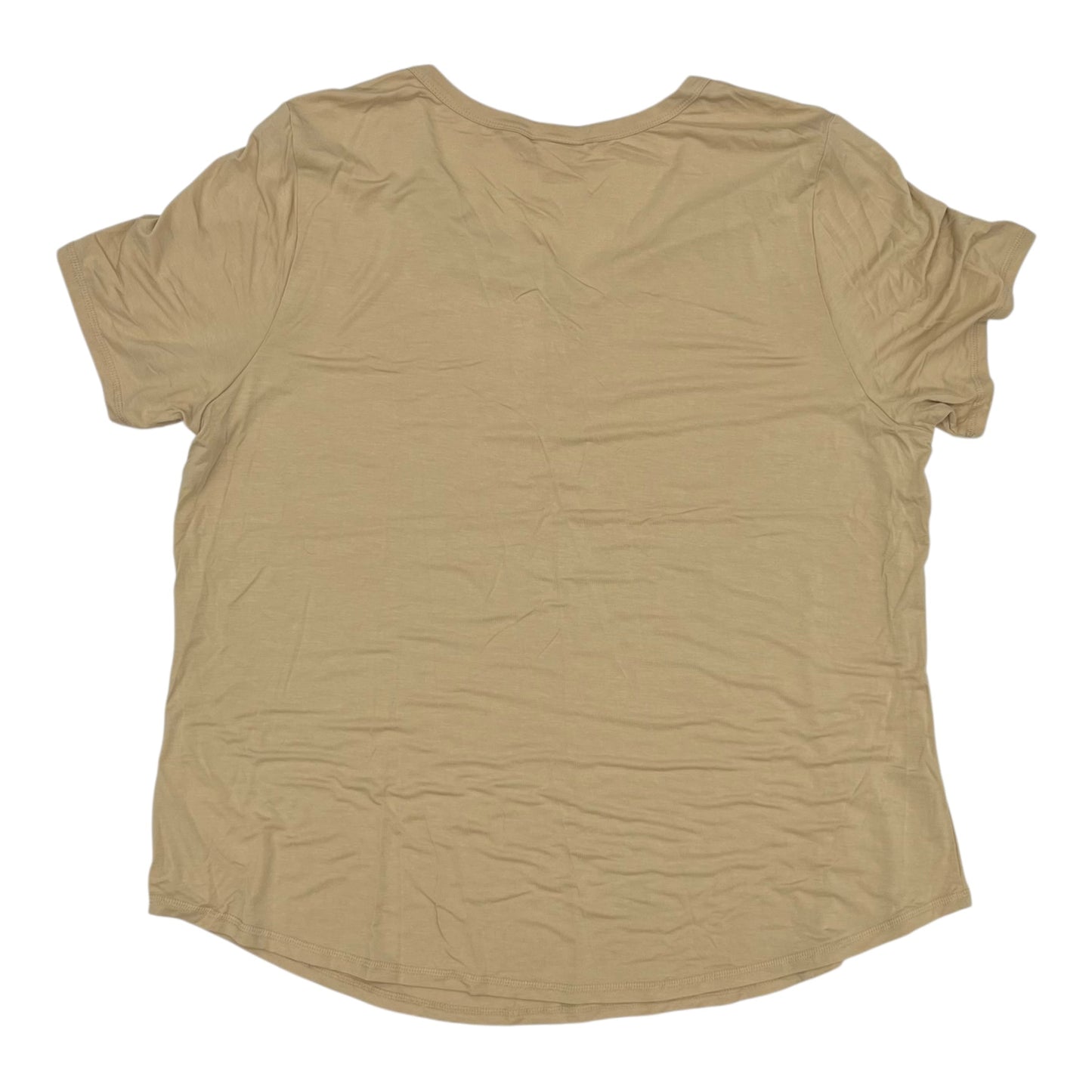 Top Ss By Lularoe In Tan, Size:3X