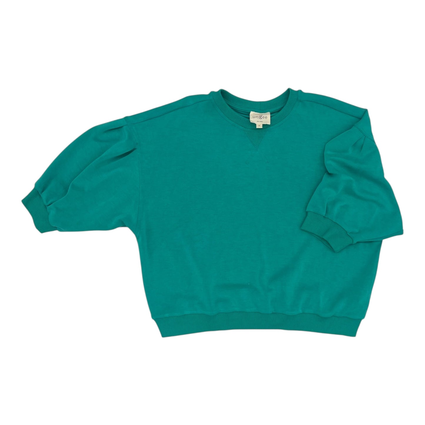 Sweatshirt Crewneck By Umgee In Green, Size:M