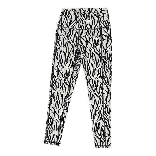 Athletic Leggings By Zyia In Black & White, Size:S