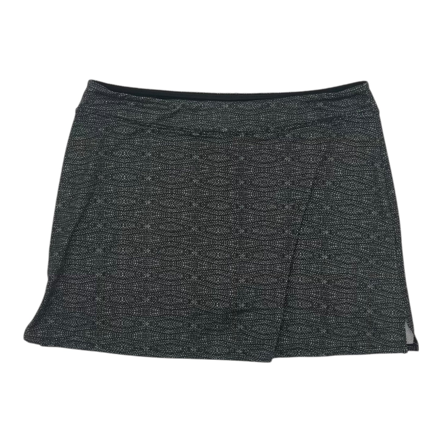 ATHLETIC SKORT by SOYBU in BLACK & WHITE, Size:XL