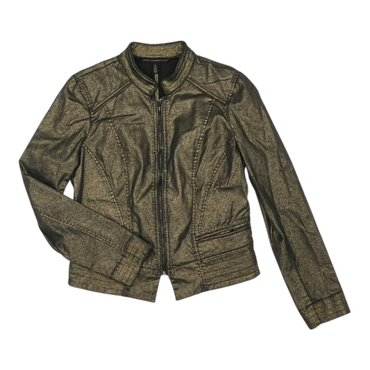 Jacket Other By White House Black Market In Black & Gold, Size:L