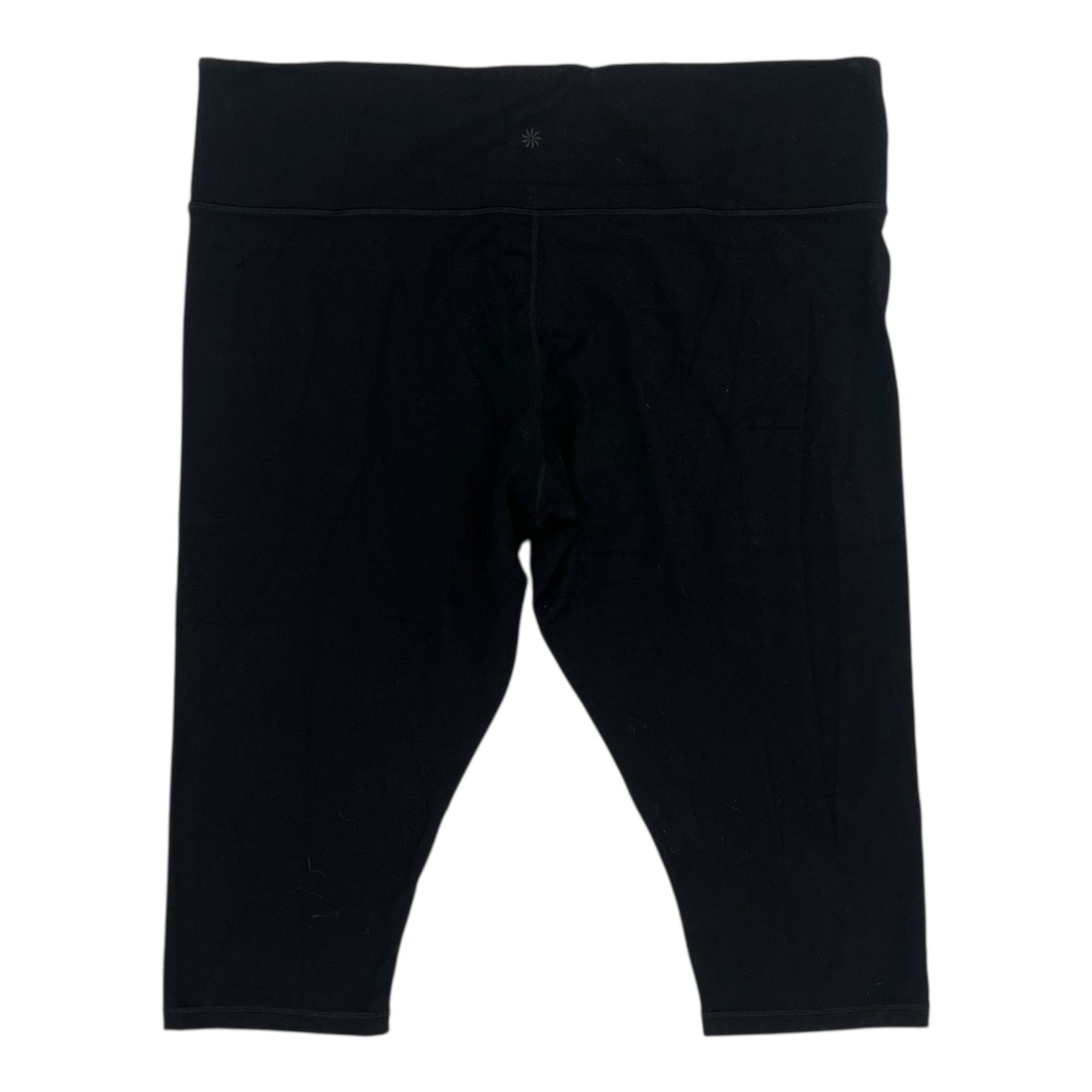 Athletic Capris By Athleta In Black, Size:3X