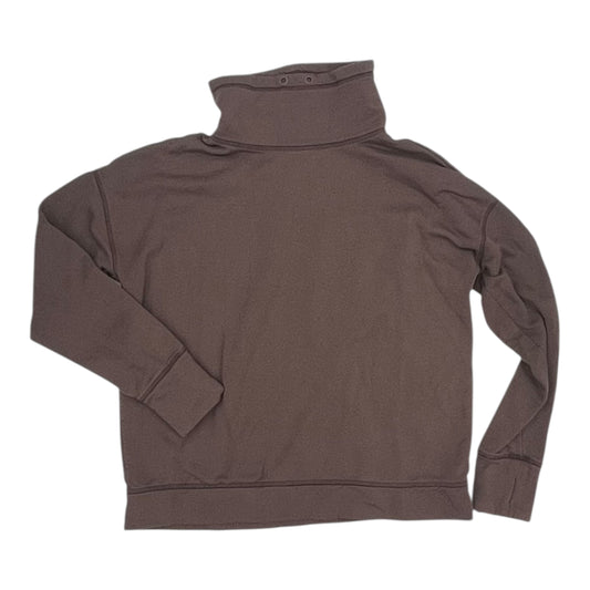 Sweatshirt Collar By Aerie In Brown, Size:M