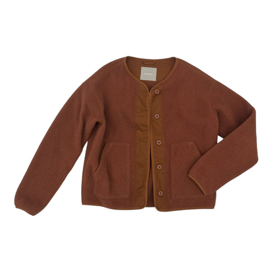 JACKET FLEECE by EVERLANE In BROWN, Size: S