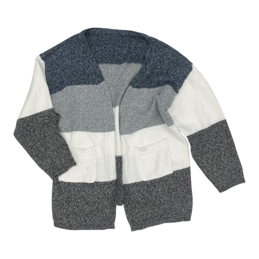 Sweater Cardigan By Cme In Striped Pattern, Size:Xxl