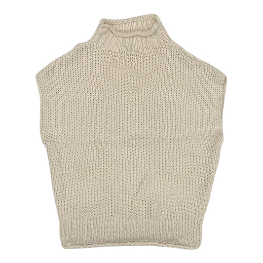 Vest Sweater By She + Sky In Tan, Size:S