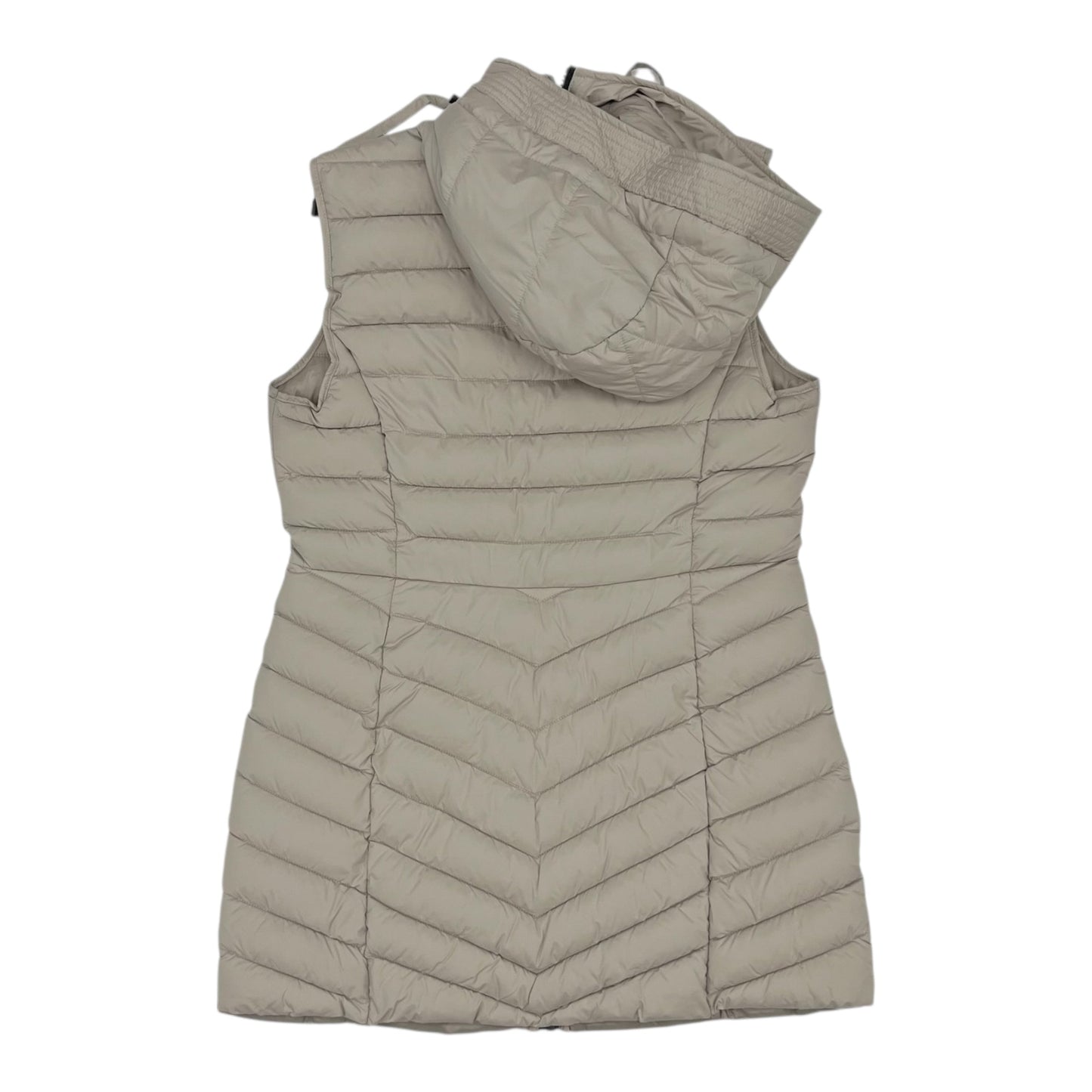 Vest Puffer & Quilted By Bernardo In Tan, Size:S
