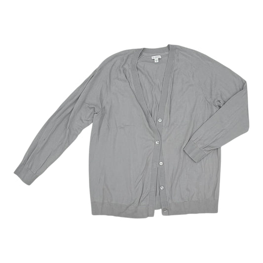 Sweater Cardigan By J. Jill In Grey, Size:Xl