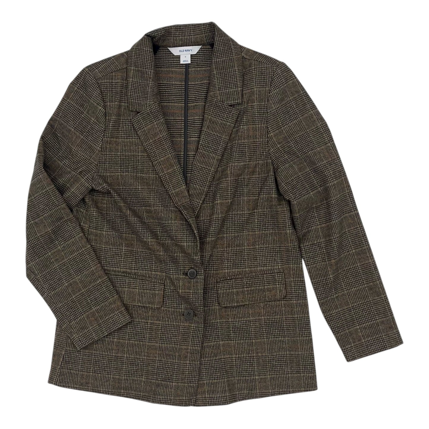 Blazer By Old Navy In Plaid Pattern, Size:S