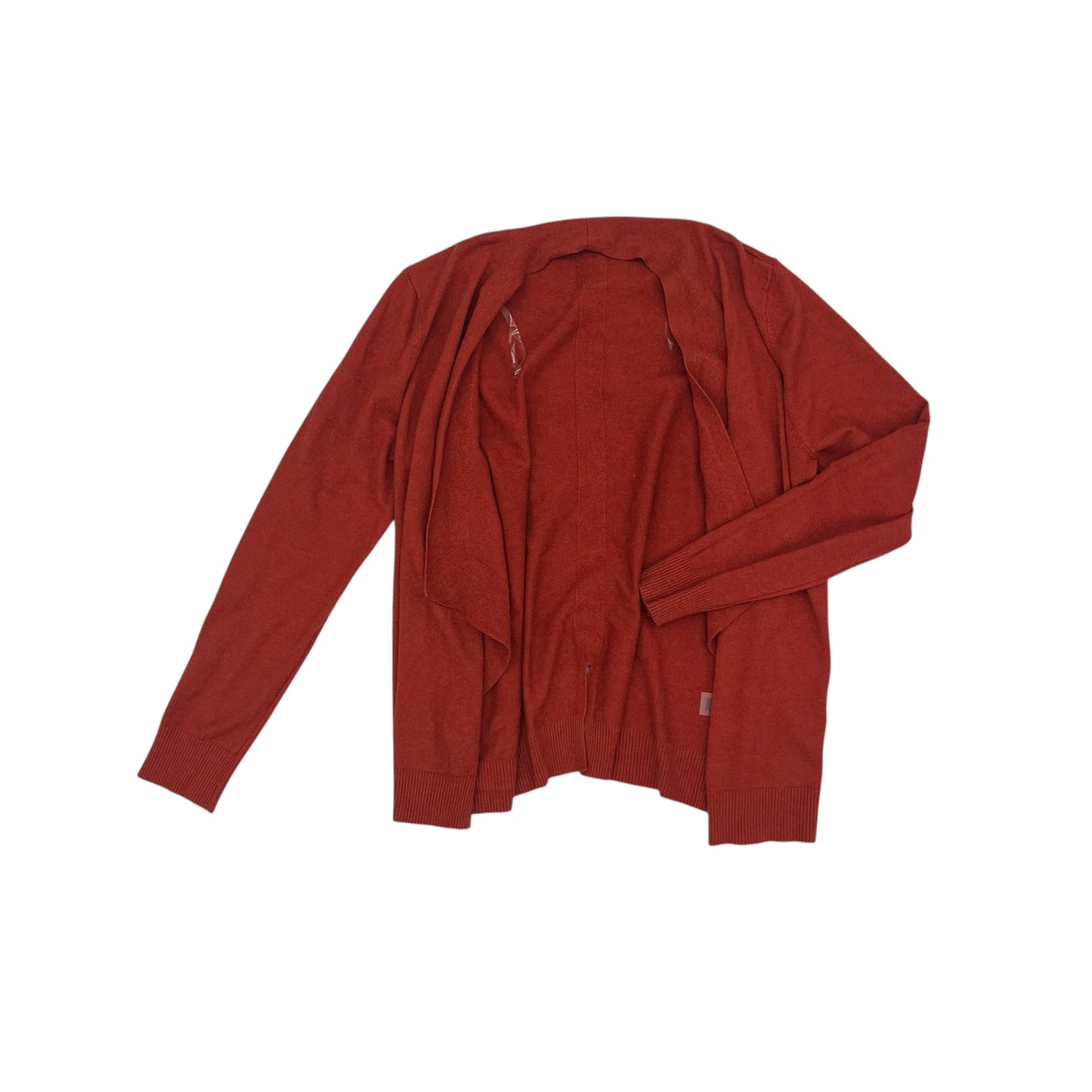 Cardigan By Vila Milano In Orange, Size:L