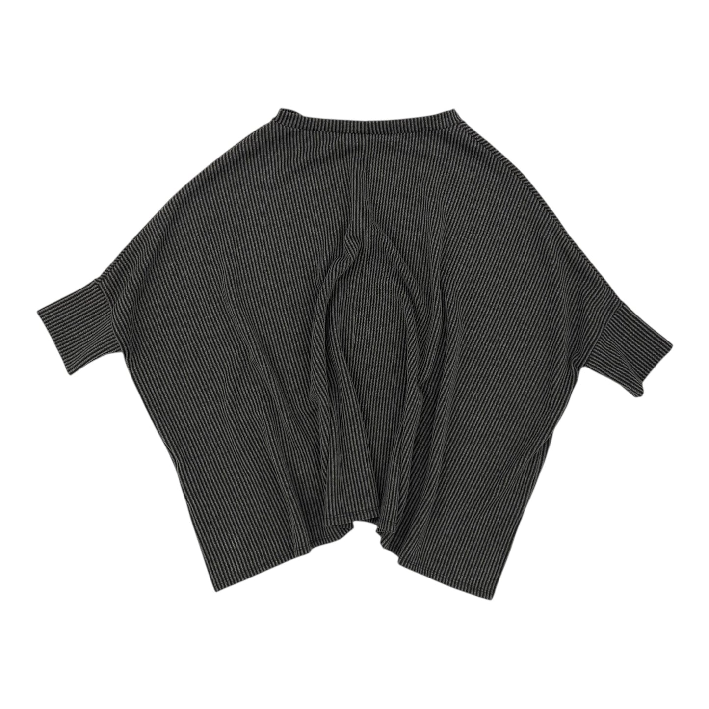 Poncho By Like Love In Grey, Size:Osfm