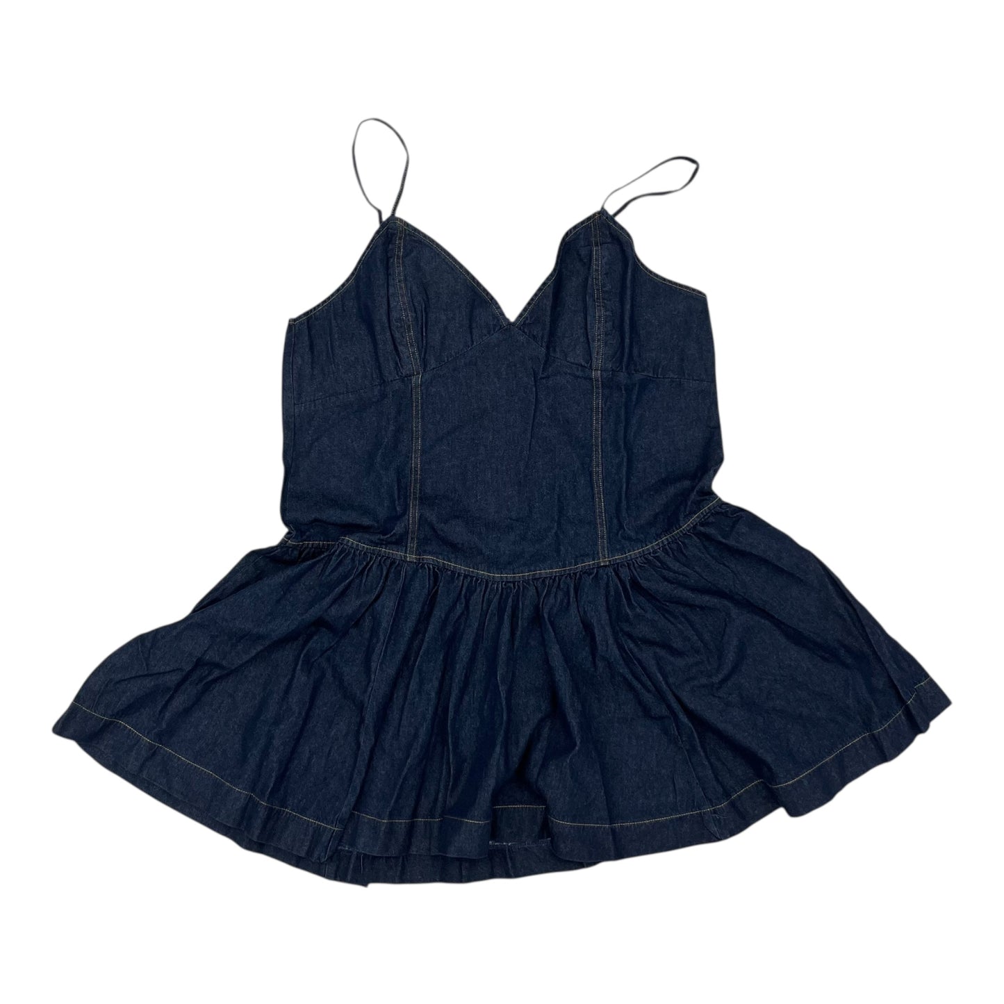 Dress Party Short By Scoop In Blue Denim, Size:18