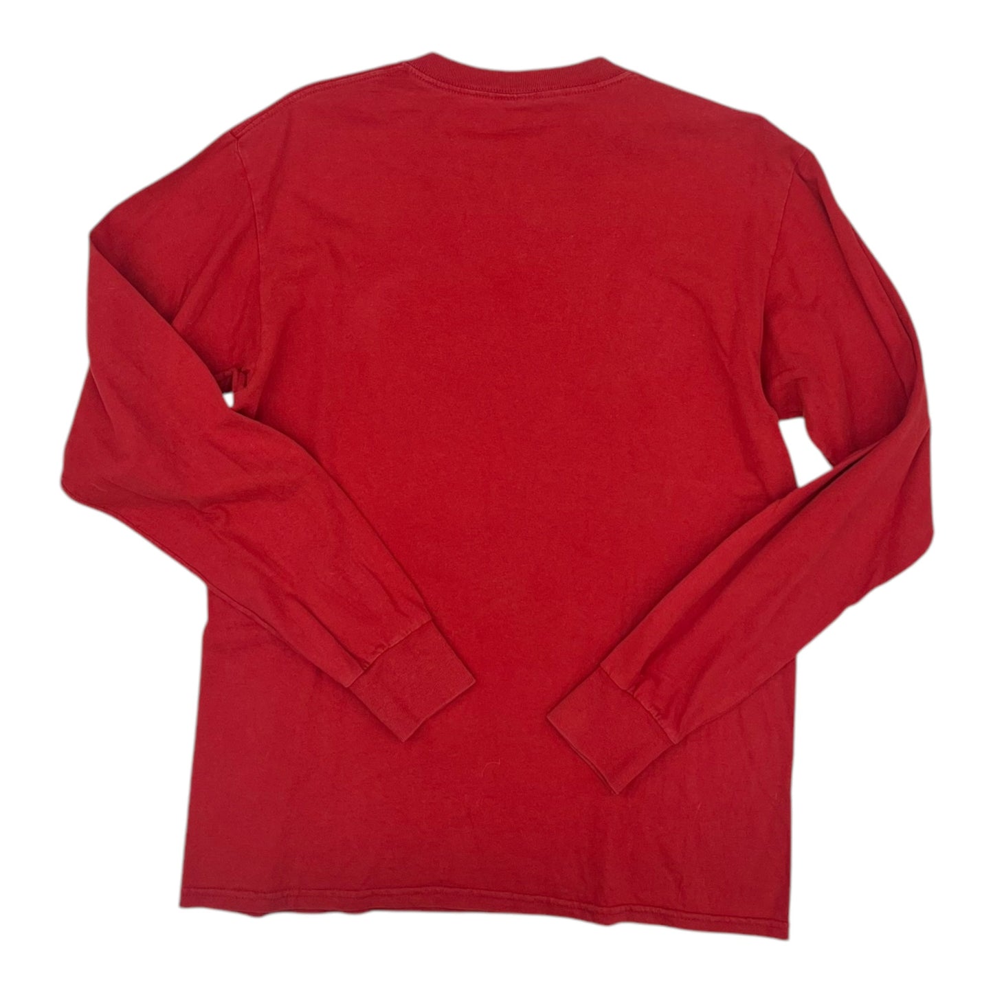 Athletic Top Ls Collar By Clothes Mentor In Red, Size:M