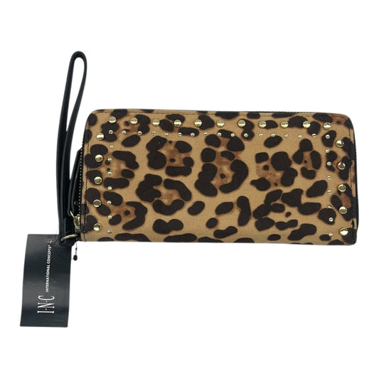 Wallet By Inc In Animal Print, Size:Medium