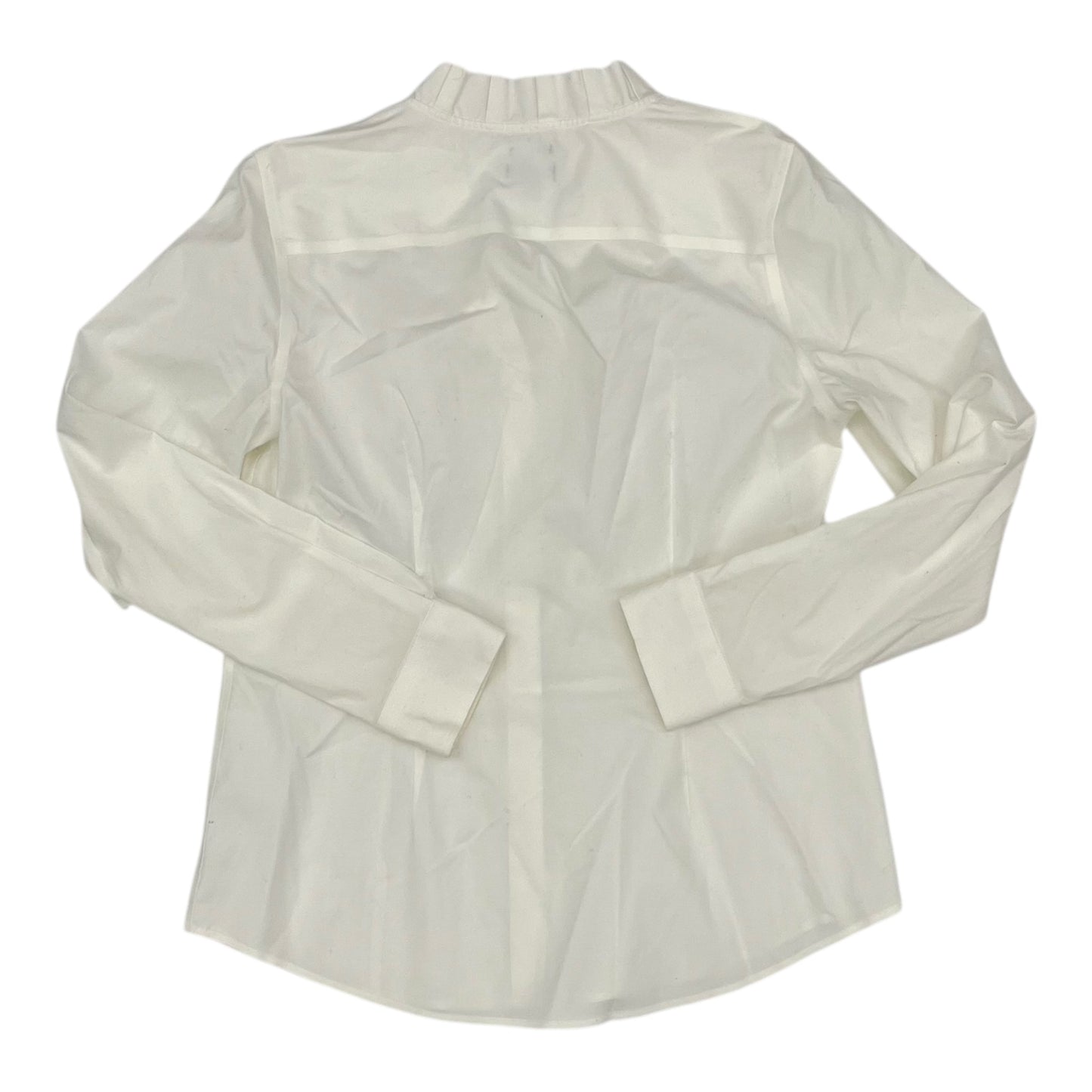 Blouse Ls By Talbots In White, Size:S