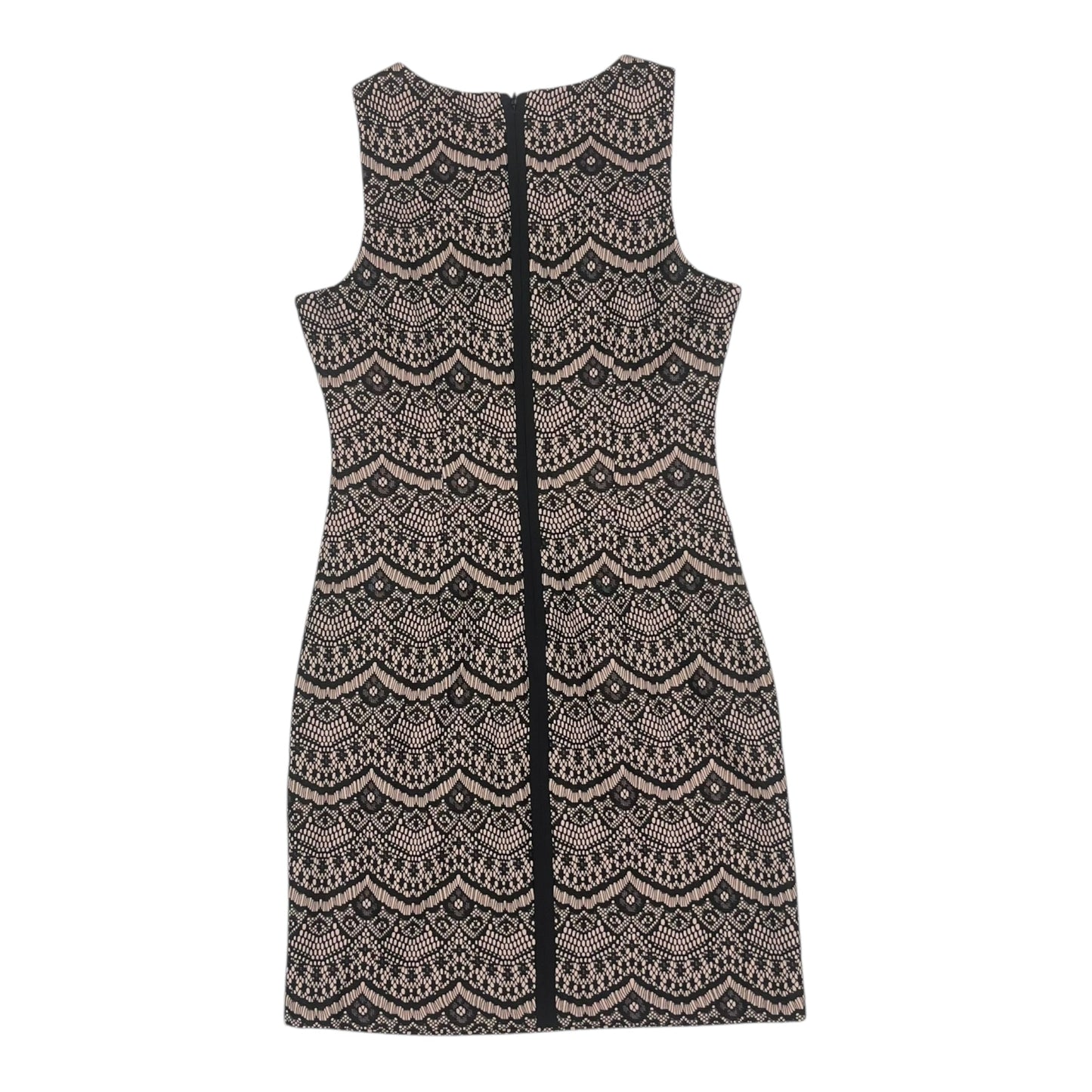 Dress Work By Jessica Simpson In Black & Pink, Size:2