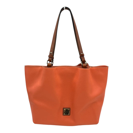 Handbag Designer By Dooney And Bourke In Orange, Size:Medium