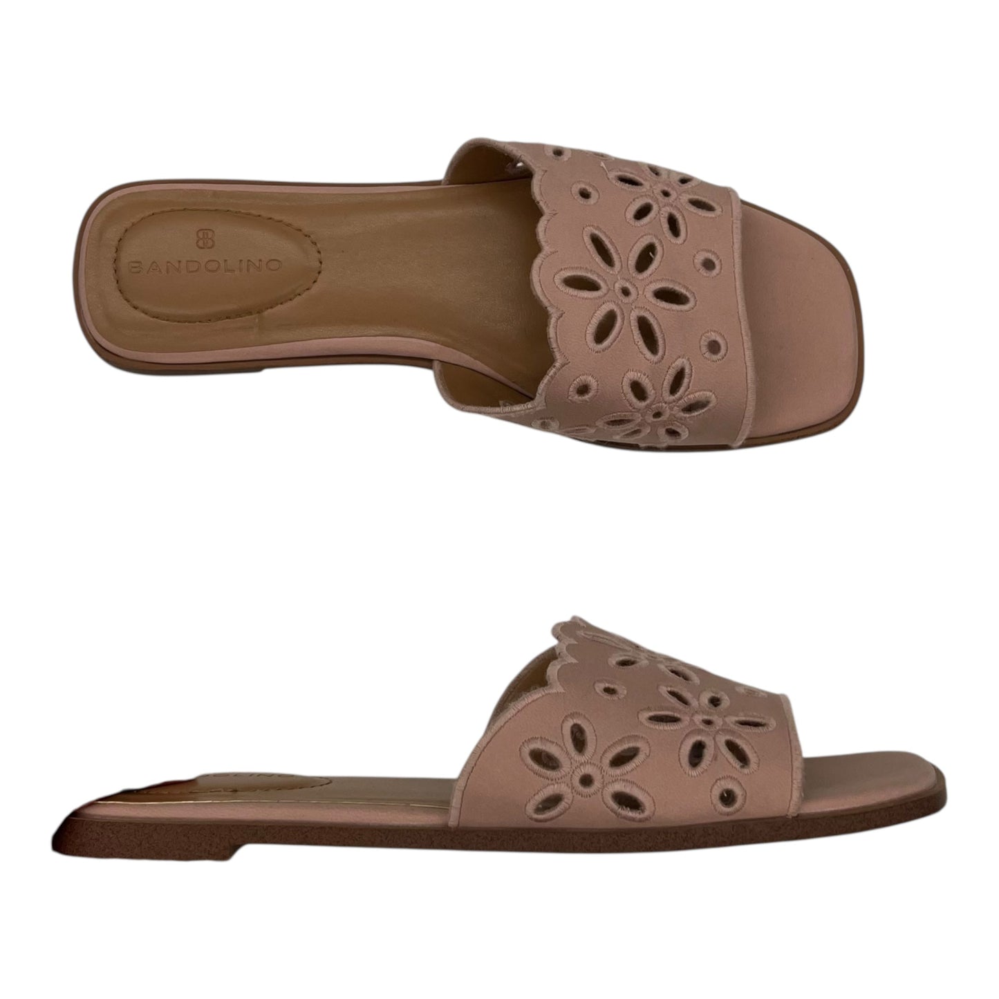 Sandals Flats By Bandolino In Pink, Size:6.5