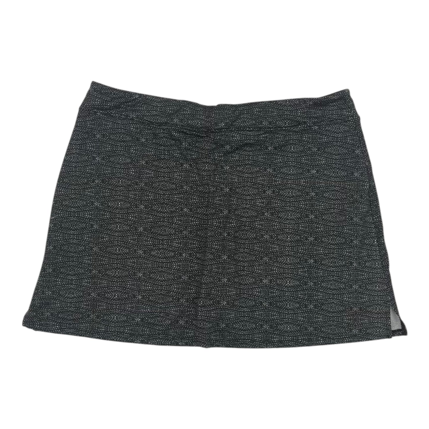 ATHLETIC SKORT by SOYBU in BLACK & WHITE, Size:XL