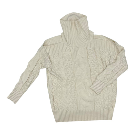 Sweatshirt Collar By Free People In Grey & Tan, Size:L