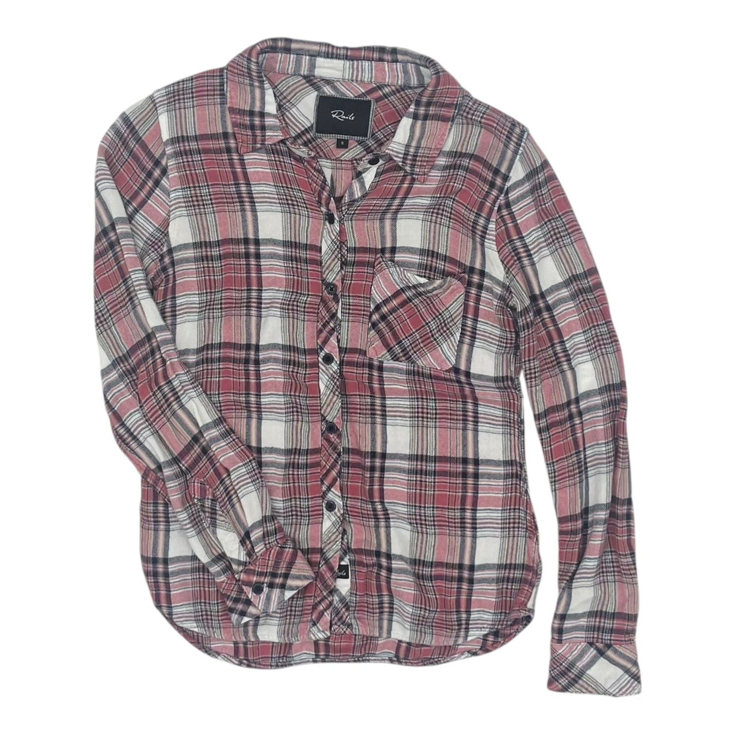 Top Ls By Rails In Pink & White, Size:S