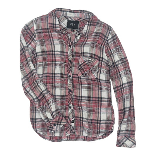 Top Ls By Rails In Pink & White, Size:S