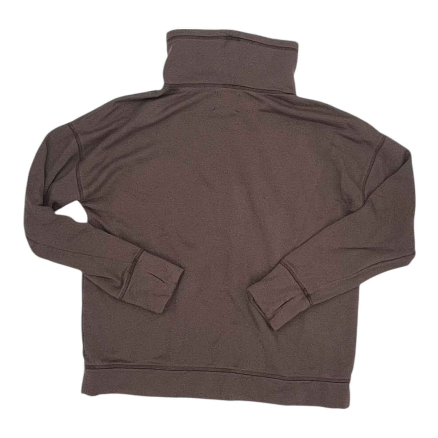 Sweatshirt Collar By Aerie In Brown, Size:M