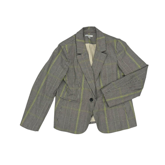 Blazer By Free Assembly In Black & Green, Size:L