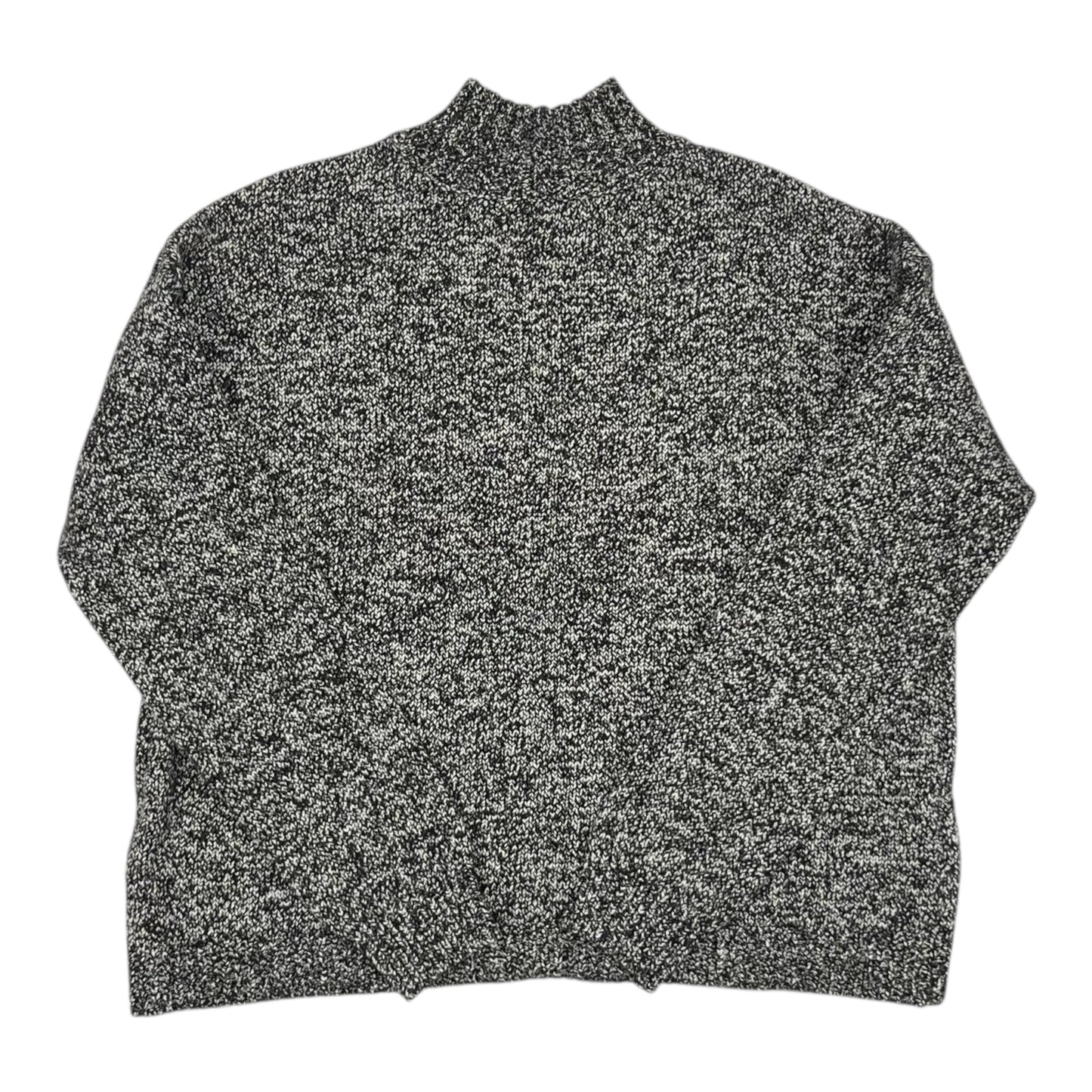 Sweater By Loft In Black & Cream, Size:M