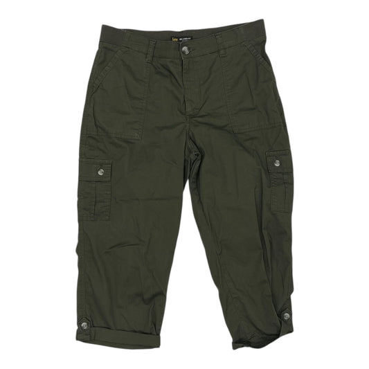 Pants Cropped By Lee In Green, Size:12