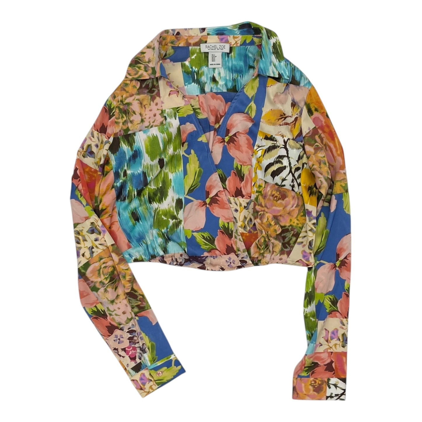 Blouse Ls By Rachel Zoe In Multi, Size:S