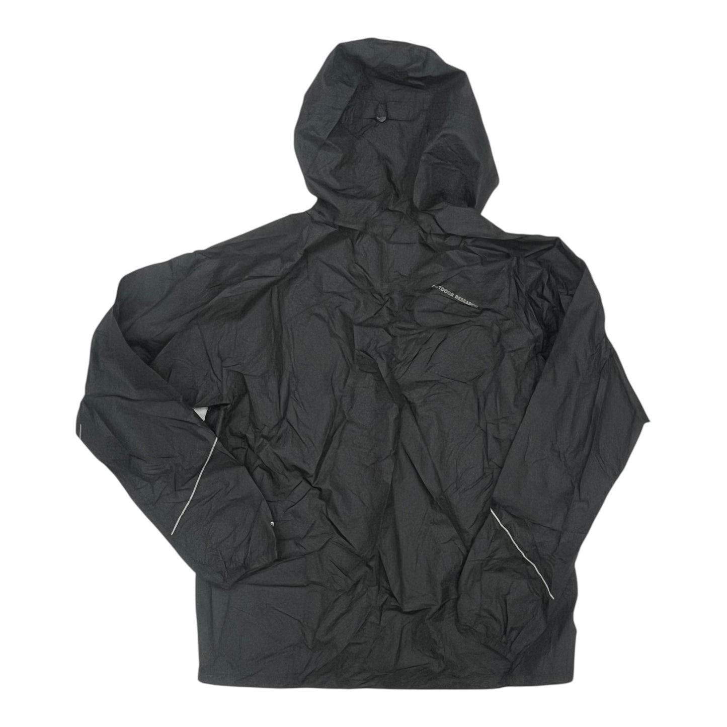 Jacket Windbreaker By Clothes Mentor In Black, Size:L