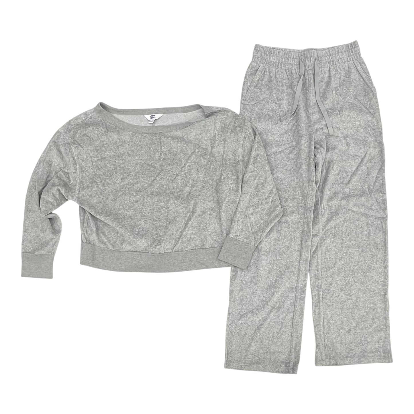 Lounge Set Pants By Joy Lab In Grey, Size:S
