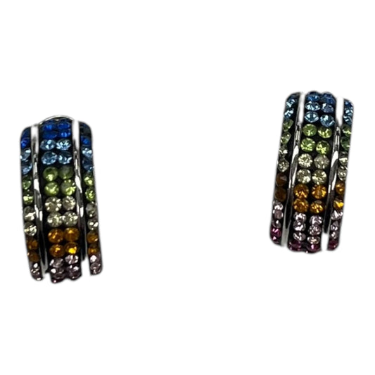 EARRINGS HOOP by    CLOTHES MENTOR In RAINBOW PRINT