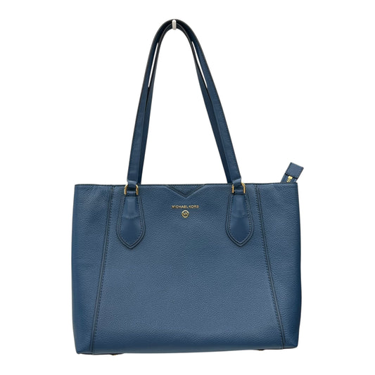 HANDBAG DESIGNER by MICHAEL KORS in BLUE, Size:LARGE