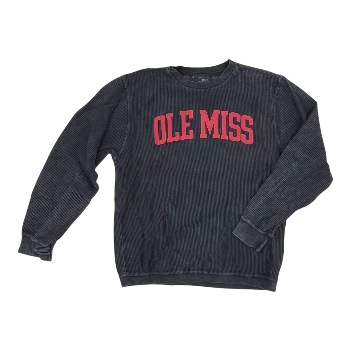 ATHLETIC SWEATSHIRT CREWNECK by CLOTHES MENTOR in BLUE, Size:S