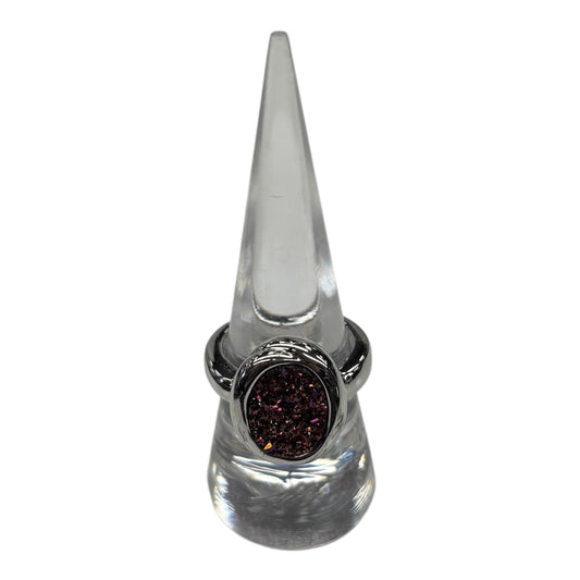 RING STATEMENT by LIA SOPHIA In PINK & SILVER, Size: 8