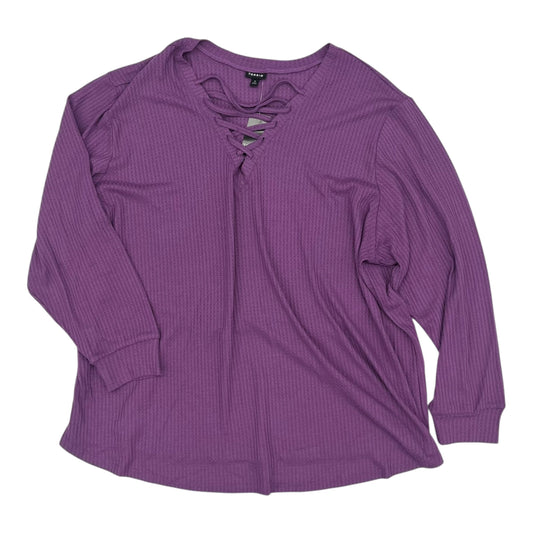 Top Ls By Torrid In Purple, Size:4X