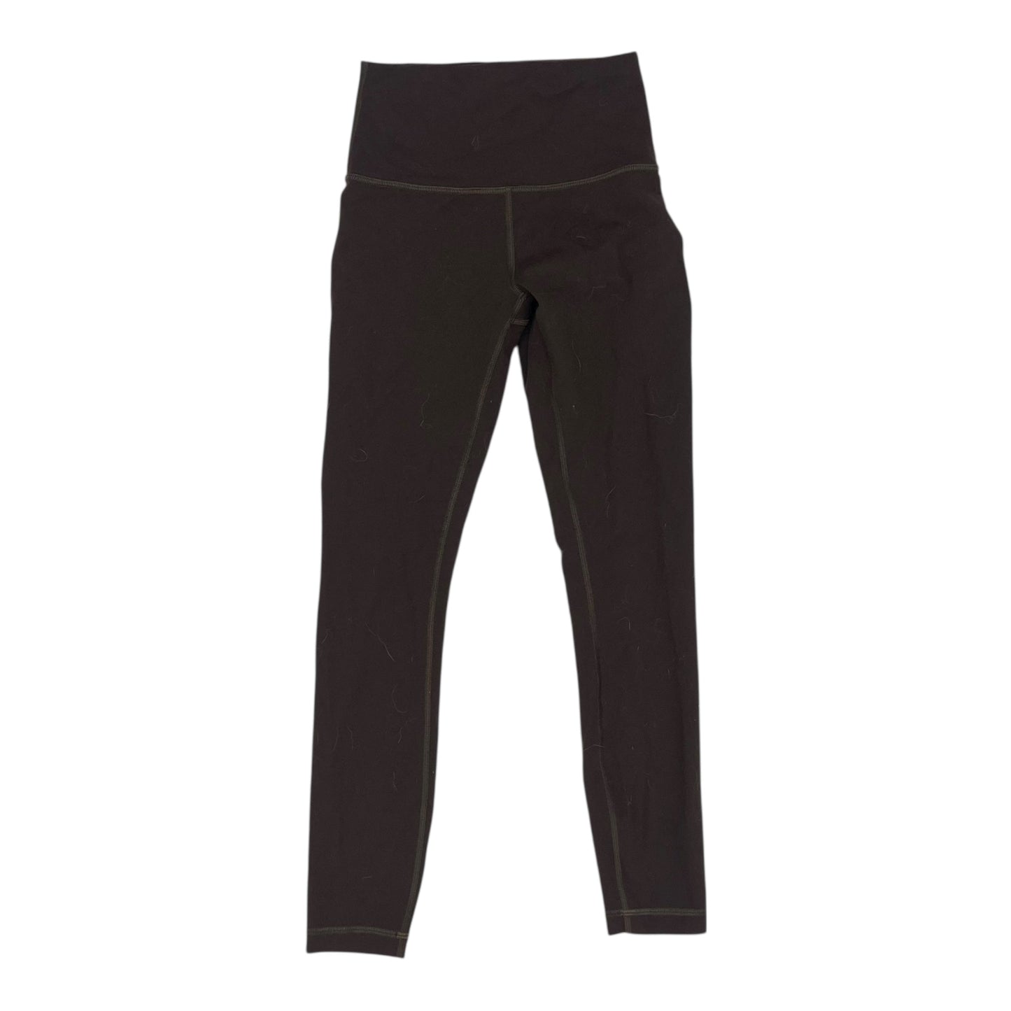 Athletic Leggings By Lululemon In Brown, Size:S