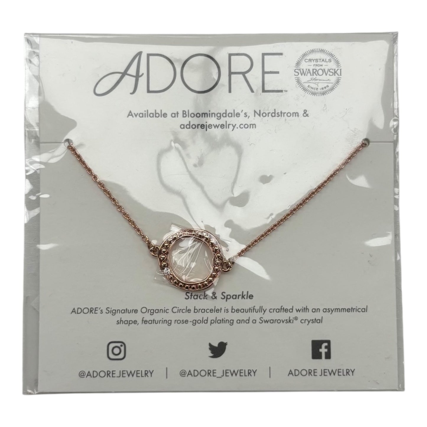 NECKLACE CHARM by ADORE In ROSE GOLD