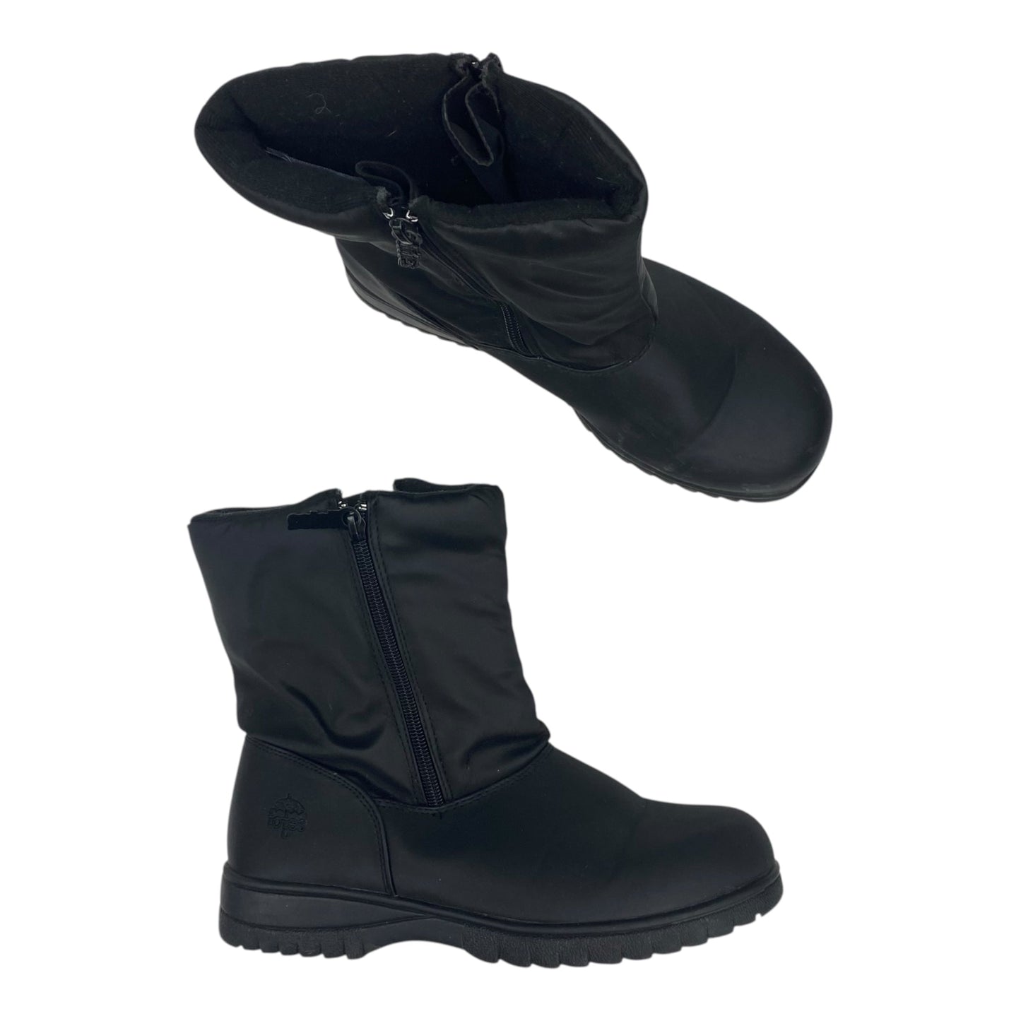 Boots Snow By Totes In Black, Size:8.5