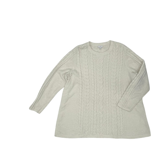 Sweater By J. Jill In Cream, Size:2X